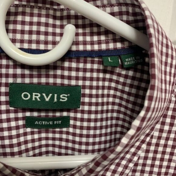 ORVIS  ACTIVE FIT MENS BUTTON DRESS SHIRT - Picture 2 of 4